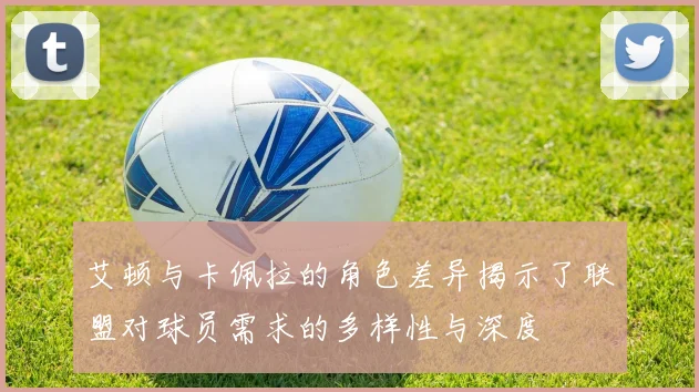 艾顿与卡佩拉的角色差异揭示了联盟对球员需求的多样性与深度